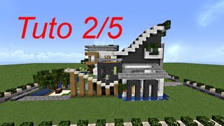 Minecraft  le guide du constructeur  2  22  maison moderne [upl. by Notkcorb511]