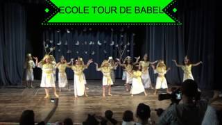 ECOLE TOUR DE BABEL TANGER  DANSE PHARAONIQUE [upl. by Cherise943]