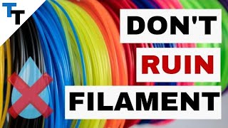 Stop Ruining Your 3D Prints  Learn How to Store Filament [upl. by Czarra809]