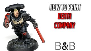 How to paint Death Company [upl. by Tcideneb]