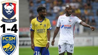 RÉSUMÉ SM CAEN 14 SOCHAUX LIGUE 2 [upl. by Rauscher]