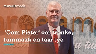 Oom Pieter oor tronke tuinmaak en taai tye [upl. by Lhok]