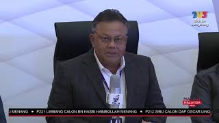 PRU 14  Pengumuman Khas SPR Part 5  9 Mei 2018 [upl. by Ellehsor633]