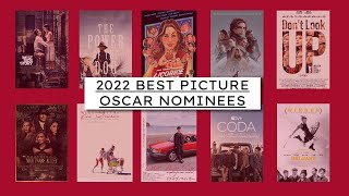 2022 Academy Award Best Picture Nominees  Movie Trailers Compilation [upl. by Stevenson]