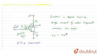 What is the majority charge carrier in a pnp transistor [upl. by Gio697]