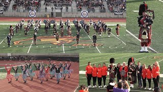 Pipes on Parade  The Massed Pipes amp Drums  2024 Pasadena Bandfest [upl. by Ruford819]