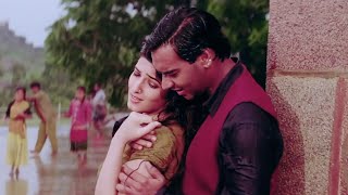 Saathi Mere Tere Bina 4k Video  Itihaas  Ajay Devgn Twinkle Khanna  Alka Yagnik Kumar Sanu [upl. by Nicolella]