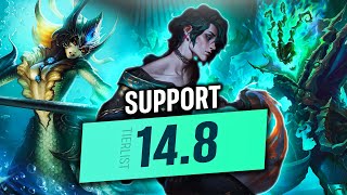 148 Support Tier ListMeta Analysis  League of Legends [upl. by Dorin595]