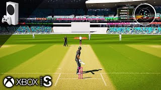 Cricket 24  Xbox Series S Gameplay [upl. by Airehc]