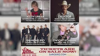 San Antonio Stock Show amp Rodeo announces first group of entertainers [upl. by Davies]