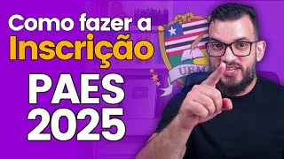 Como fazer a inscrição no PAES UEMA 2025 [upl. by Subir]