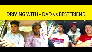 DRIVING WITH DAD vs DRIVING WITH BESTFRIEND  JaiPuru [upl. by Ythomit307]