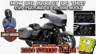 2024 Street Glide Reaction  CVO Features without the CVO Price HAs Harley Finally Delivered [upl. by Weiner]