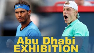 Rafael Nadal vs Denis Shapovalov  ABU DHABI 2021 [upl. by Nirej301]