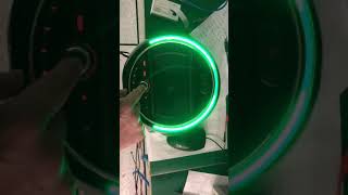 IS32FL3237 Retrofit of Mini Cooper LED RGB Light Ring [upl. by Idnim]