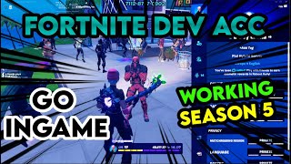 How to GET an Ingame Fortnite DEV in 2024 For FREE PL Hybrid [upl. by Spoor]