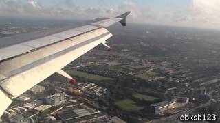 British Airways A319 Landing Heathrow London [upl. by Attenehs455]