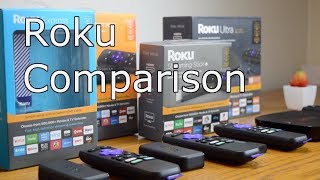 Roku Comparison Express vs Premiere vs Streaming Stick vs Ultra [upl. by Bugbee69]