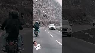 Kashmir ride snowfall solangvally automobile solangvalley snow manalivibes [upl. by Lazaruk]