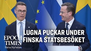 Kristersson möter Finlands presidents Alexander Stubb [upl. by Rosenkranz]