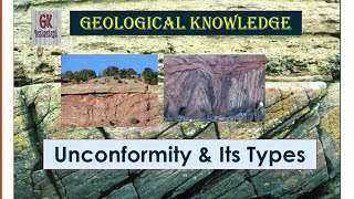 Unconformity and its types Structural Geology Angular Unconformity Nonconformity Disconformity [upl. by Kokoruda]