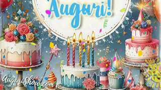 🎈 FELICE COMPLEANNO AUGURI 🎁 🎈 [upl. by Ainivad]