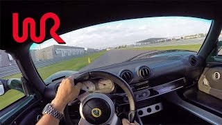 2007 Lotus Exige at M1 Concourse  POV Track Test [upl. by Ardeen146]