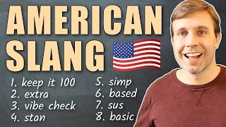 POPULAR AMERICAN SLANG 🇺🇸 Millennials amp Gen Z [upl. by Farlee]