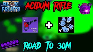 Acidum Rifle amp Dark Awakened Bounty Hunting  Update 20  Blox Fruits [upl. by Nirel478]