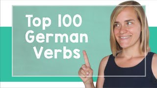 Learn the Top 100 German Verbs in Different Tenses  A1A2 with Jenny [upl. by Ayhay]