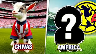 ASÍ SE VERÍAN LAS MASCOTAS de los EQUIPOS DE LIGA MX si fueran BEBÉS ¡Y DE DÓNDE SALIÓ CADA UNA😍 [upl. by Virginia]