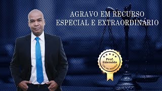 CPC NA PRÁTICA  AGRAVO EM RECURSO ESPECIAL E EXTRAORDINÁRIO [upl. by Enaitsirk]