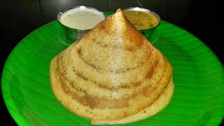 Nei Dosai  நெய் தோசை Ghee roast in tamil  Cone dosai [upl. by Alram]