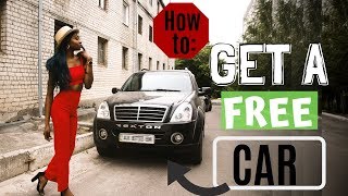 How to Get A FREE Car  Seriously [upl. by Tamah]