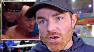 Tyson Fury corner DEBATE LISTEN TO SUGAR HILL Joe McNally also on TaylorCatterall 2 [upl. by Ramas]