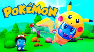 Pokémon Opening Theme ⭐️ Gotta catch em all Pikachu vs Charmander ⭐️ The Moonies Official [upl. by Anneliese]