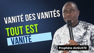 VANITÉ DES VANITÉS TOUT EST VANITÉ [upl. by Trebma781]