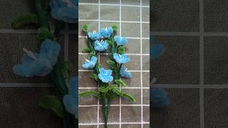 DIY Easy Pipe Cleaner Tweedia Blue [upl. by Haianeb443]