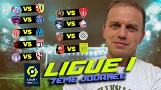 MES 10 PRONOSTICS LIGUE 1  MONACO  MARSEILLE  CLERMONT  PSG  RENNES  NANTES [upl. by Hodges]