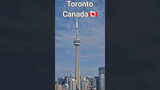 Toronto Skyline and Harbour View from the Boat 🇨🇦 toronto canada skyline torontoislands travel [upl. by Alano786]