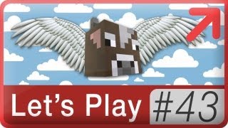 Lets Play Minecraft → 43 Ферма летающих коров D [upl. by Darda]