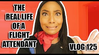 The quotReal Lifequot of a Flight Attendant  Vlog 125  FLYING DURING ALL OF THIS [upl. by Fortunna651]