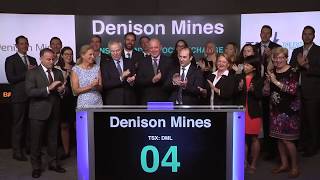 Denison Mines Corp Opens Toronto Stock Exchange September 19 2019 [upl. by Mcclure]