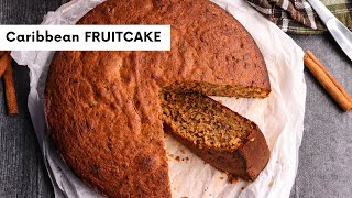 THE BEST FRUITCAKE  Caribbean Fruitcake  Jehan Can Cook [upl. by Aihsyla]