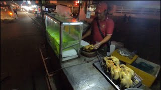 Fried chicken at night street food in Cambodia  Reaksa Daily Life [upl. by Eiramlatsyrk]