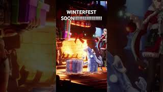 WINTERFEST SOON christmas fortnite [upl. by Cordalia482]