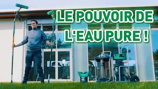 Nettoyage à leau pure avec UNGER Plus rapide et plus sûr [upl. by Ashman]