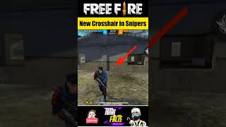 New Crosshair Added For All Snipers 🎯 OB47 Update Free Fire [upl. by Fee510]