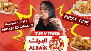 trying AL BAIK for the FIRST TIME [upl. by Frerichs]