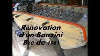 Rénovation dun Babyfoot bonzini B60 de 1981 [upl. by Sarazen]